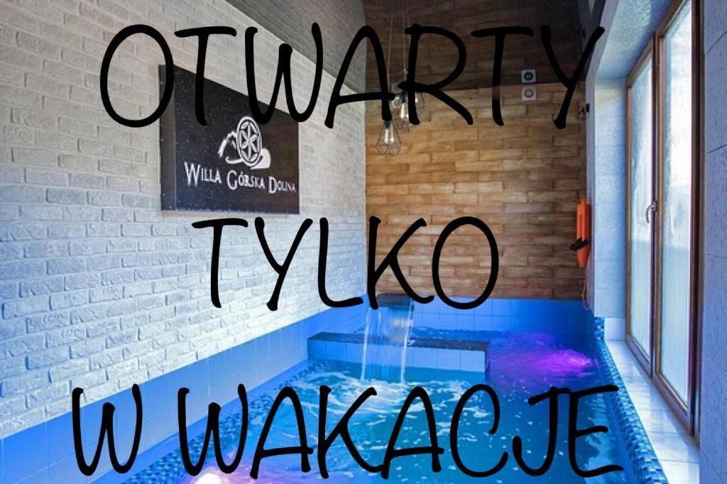 Willa Gorska Dolina Jacuzzi & Sauna ポロニン エクステリア 写真
